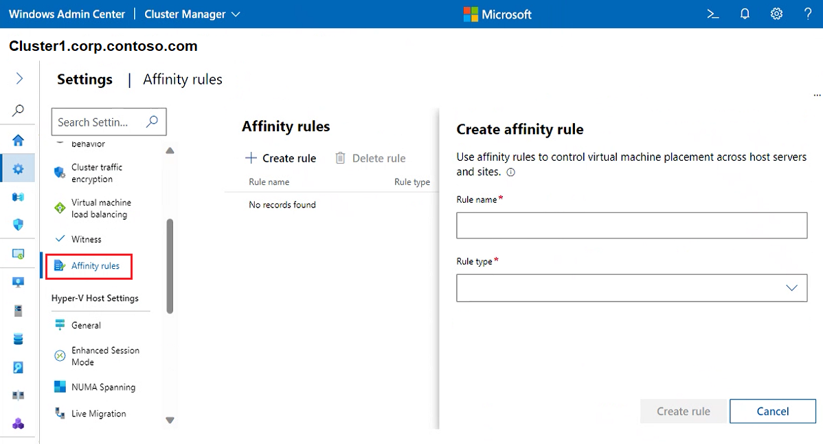 群集“关联规则”屏幕的屏幕截图。