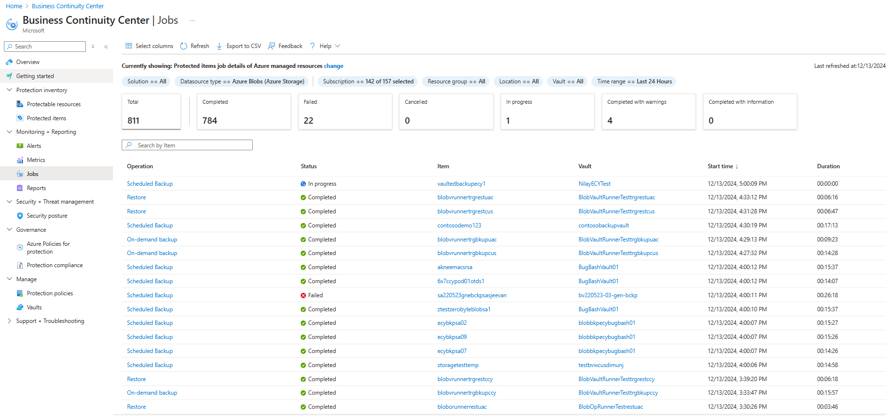 屏幕截图显示如何触发还原操作。