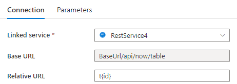 该屏幕截图显示了另一个用于发送多个请求的配置，这些请求的变量包含在绝对 URL 中。
