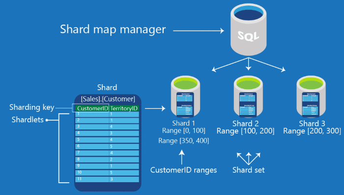Diagram of Shard map management.