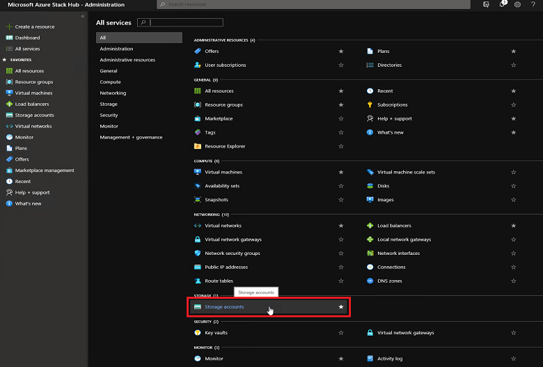 Azure Stack Hub update