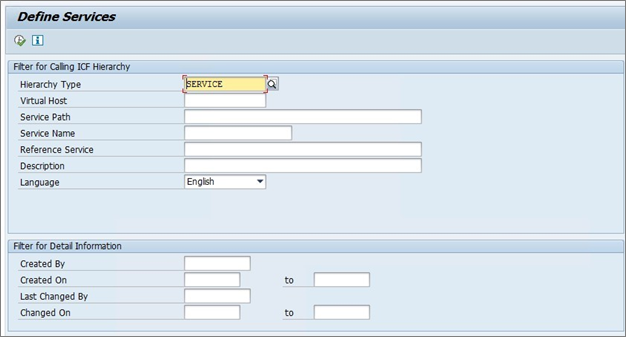 Screenshot of hierarchy type.
