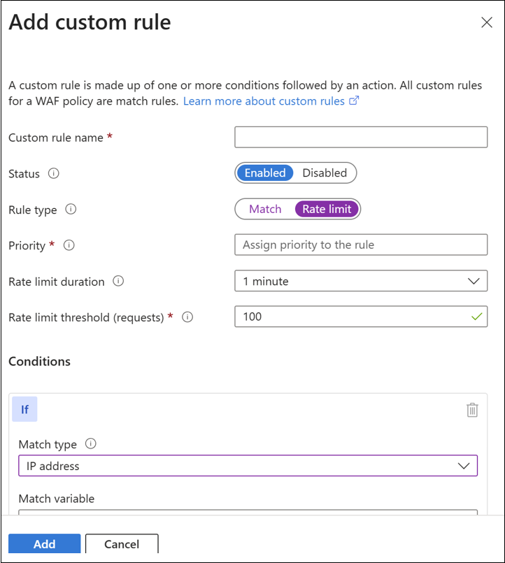rate limiting