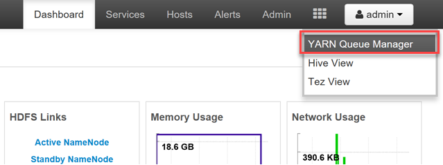 Apache Ambari YARN Queue Manager.