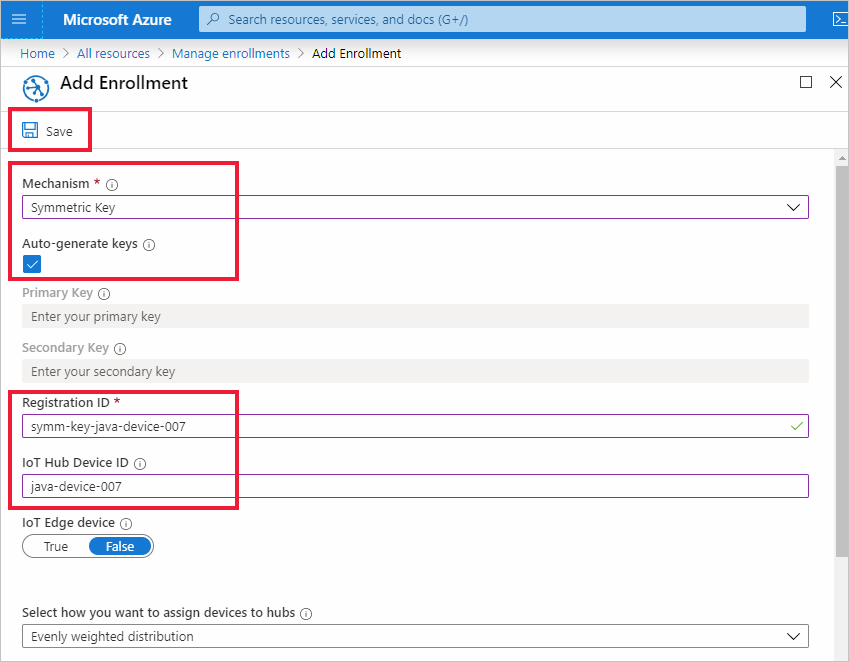 Add individual enrollment for symmetric key attestation in the portal