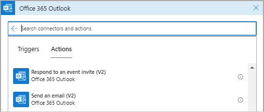 The Office365 options