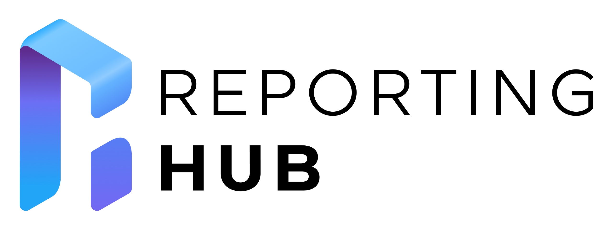 Picture of the Reporting Hub logo.