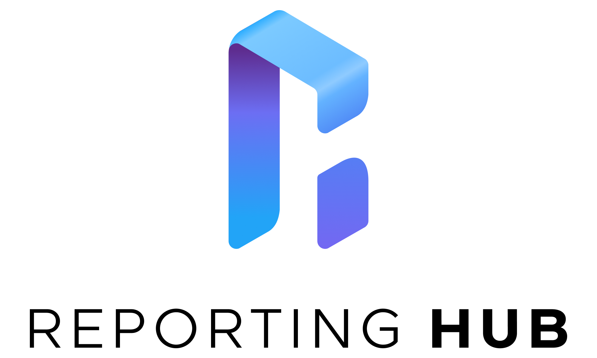 Picture of The Reporting Hub logo.