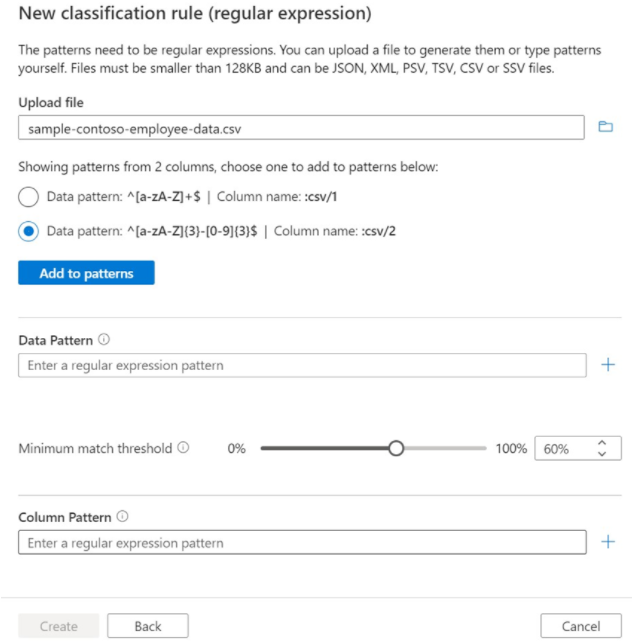 Generate suggested regex