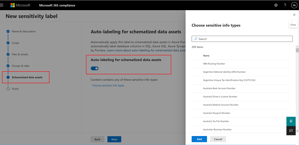 How to automatically apply sensitivity labels to your data in Microsoft ...