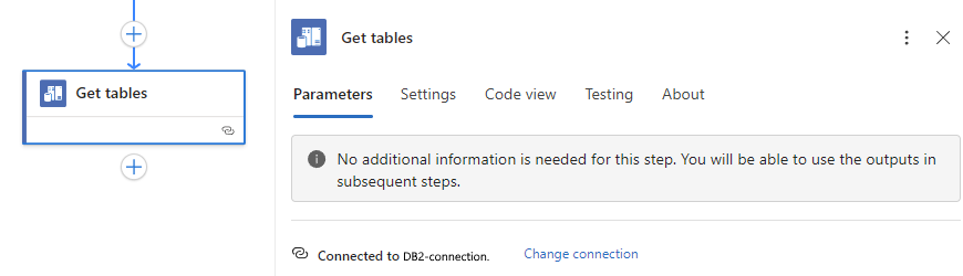 屏幕截图显示了设计器、工作流和获取表操作。