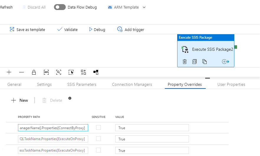 启用 ConnectByProxy/ExecuteOnProxy property5