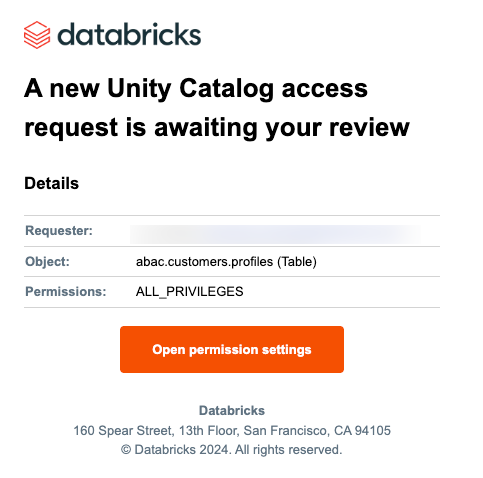 请求访问电子邮件目标。