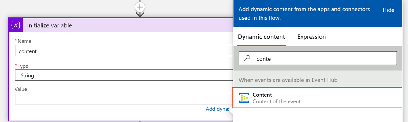 动态内容的屏幕截图。