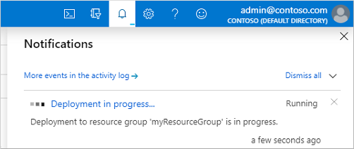 在 Microsoft Entra 管理中心通知正在进行的部署
