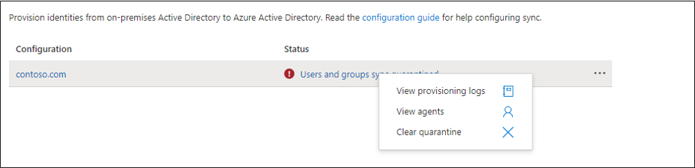 显示右键单击菜单选项的屏幕截图。