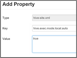 Apache Hive 执行模式 - 本地自动。