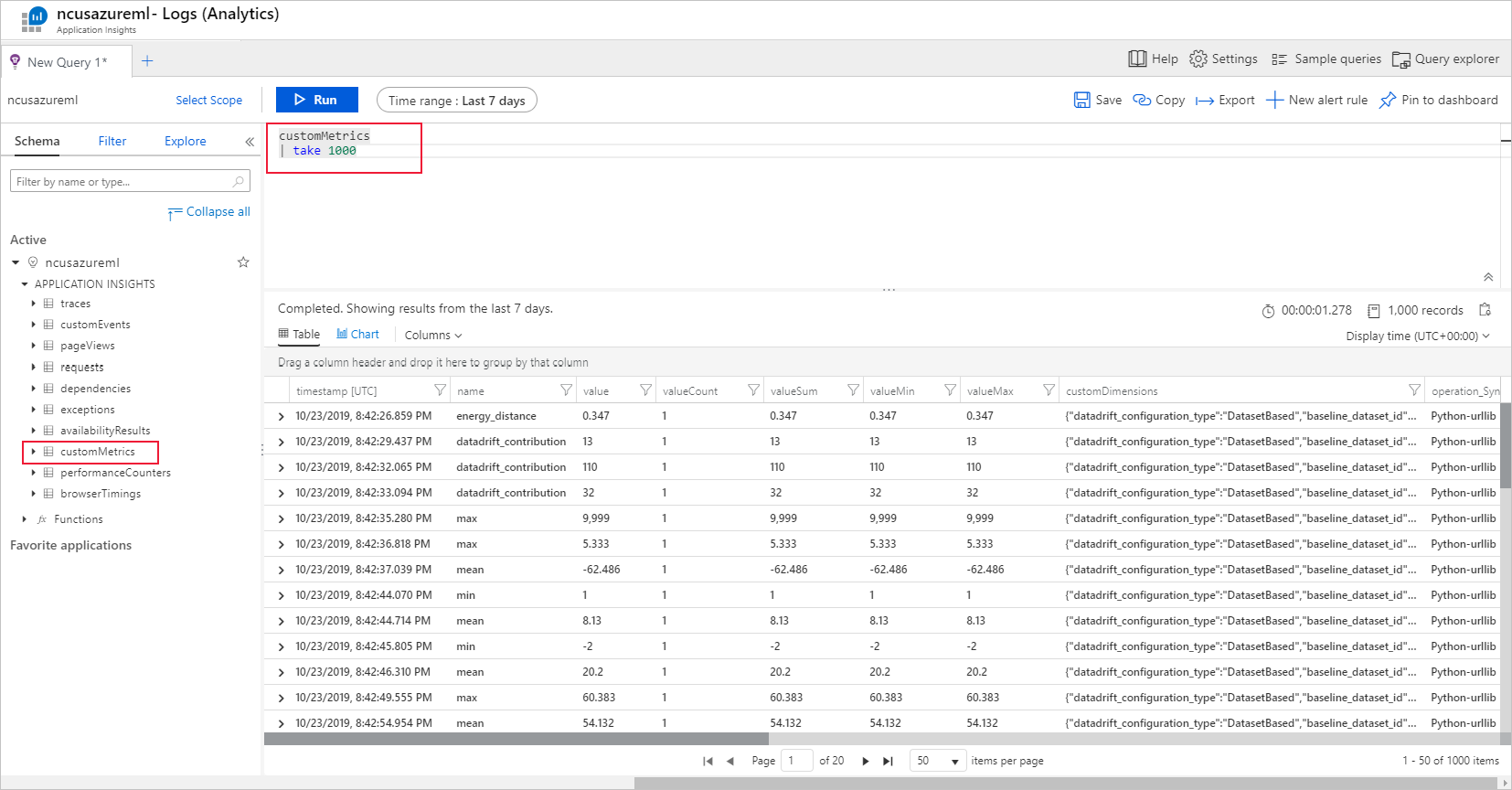 Log Analytics 查询