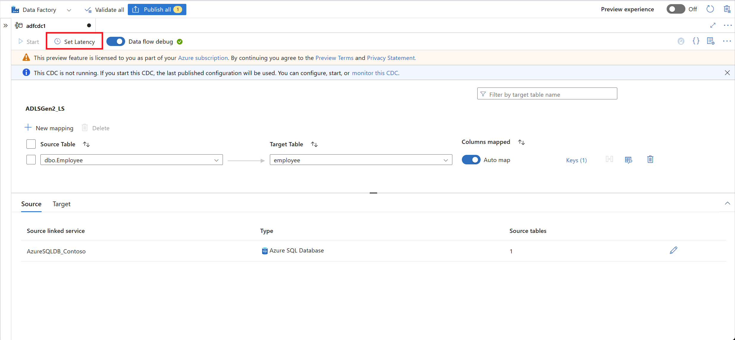 屏幕截图显示画布顶部的“设置延迟”按钮。