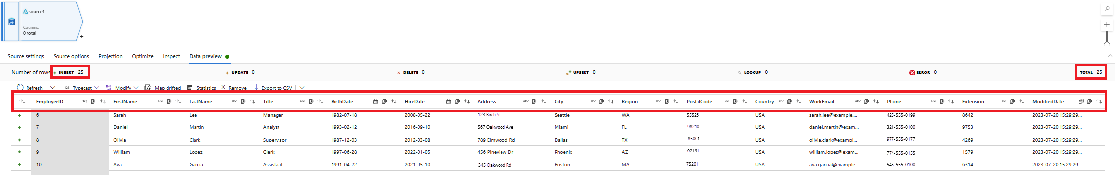 屏幕截图显示 Delta 文件。