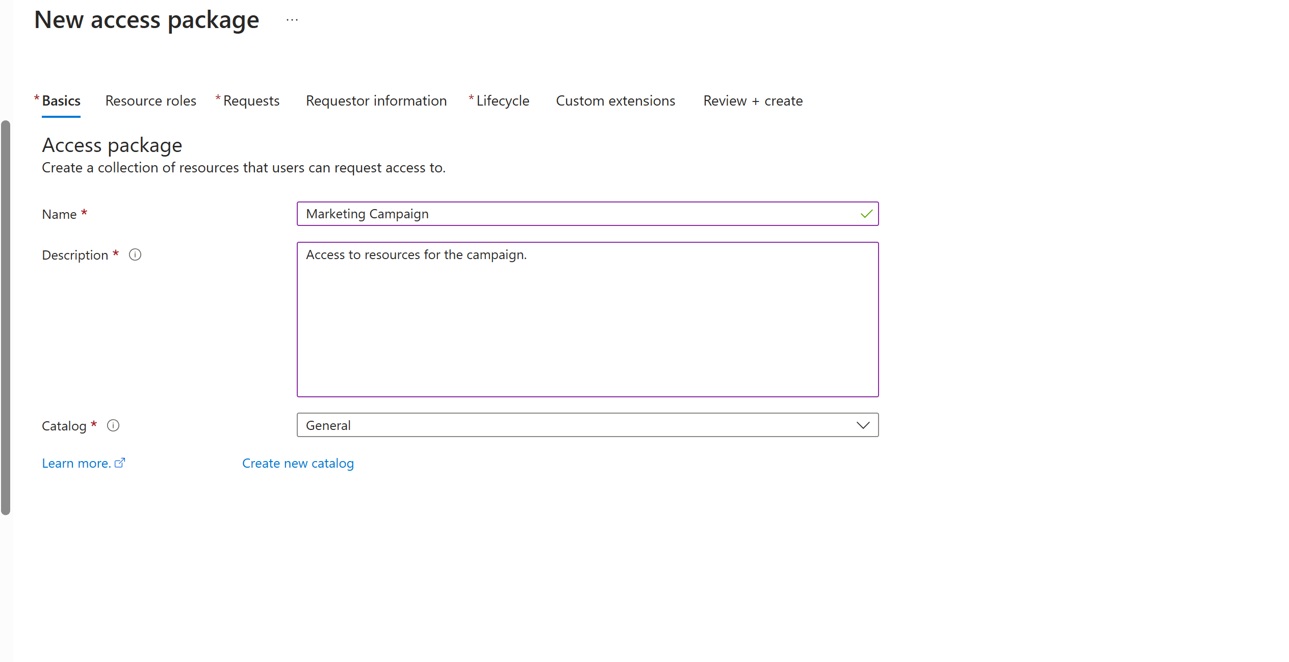 屏幕截图显示新访问包的基本信息。