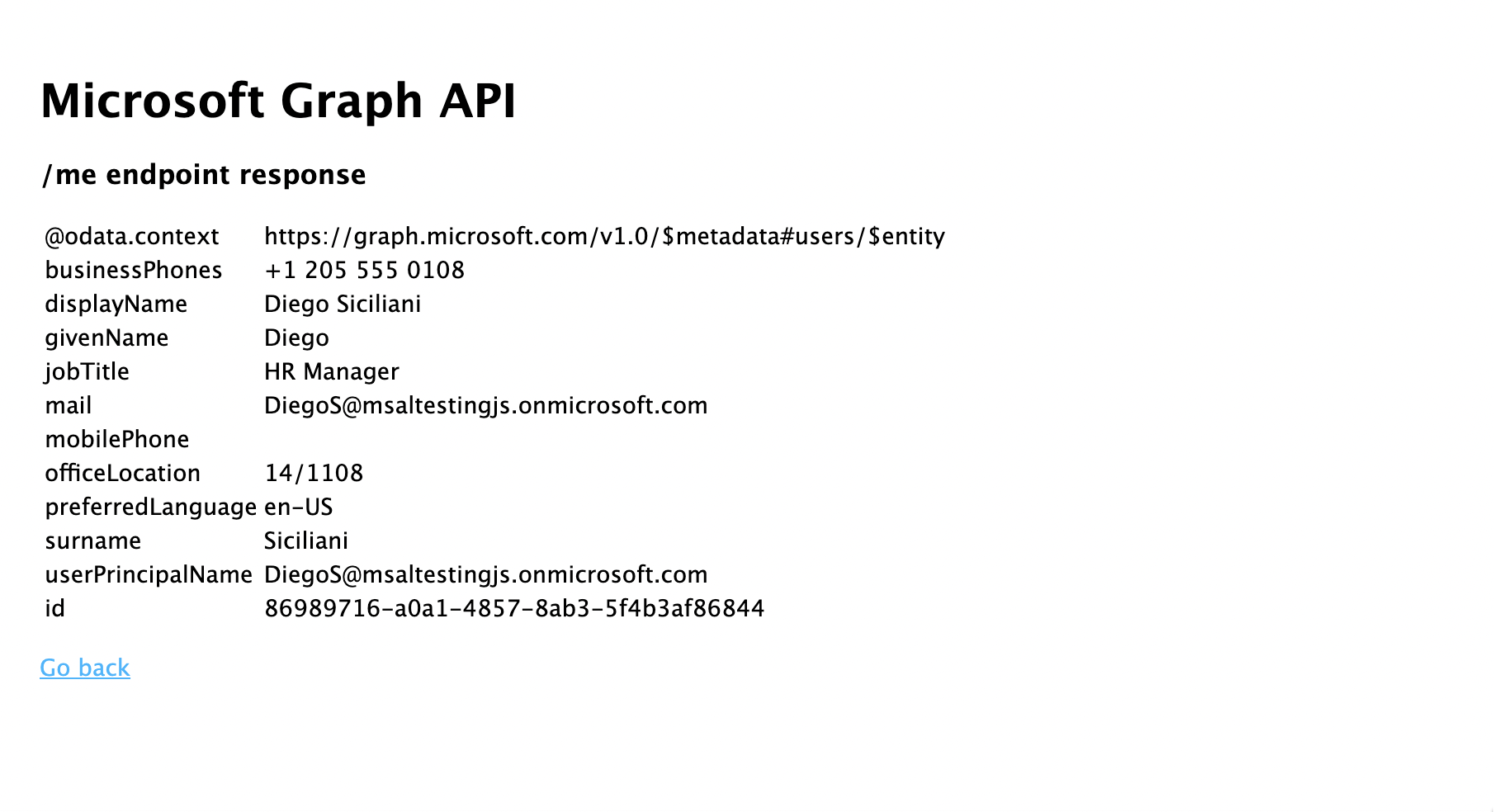 显示 Graph 调用屏幕