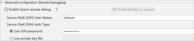 IntelliJ 高级配置启用 spark 远程调试。