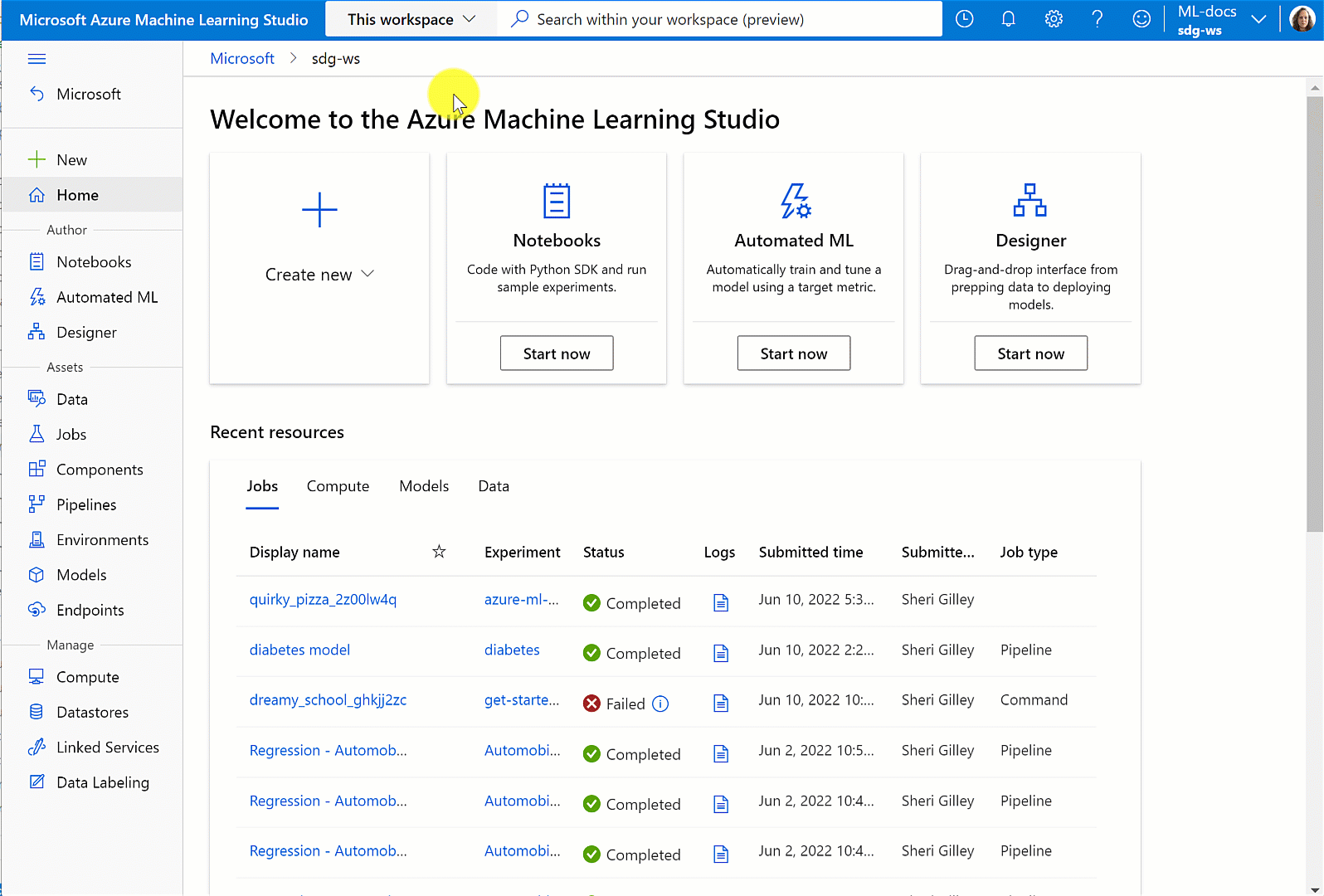 屏幕截图：显示搜索筛选器。