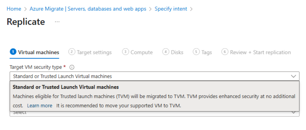 屏幕截图显示了受信任的虚拟机。