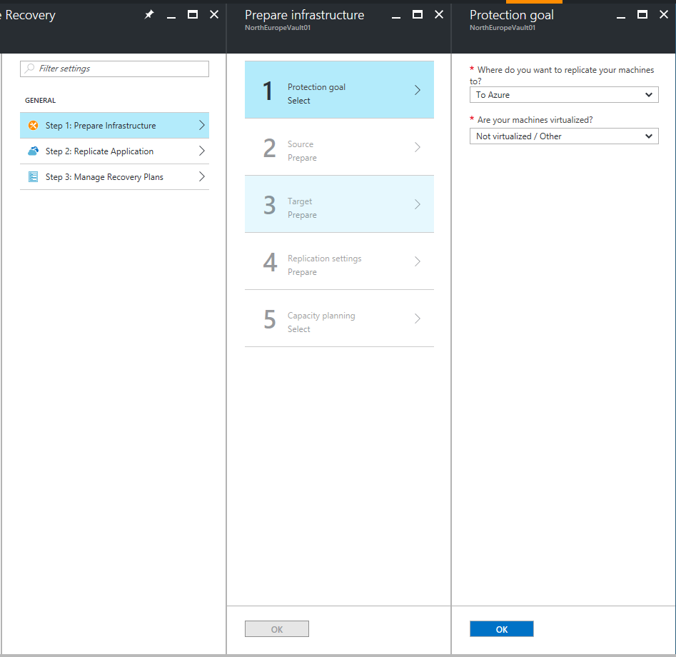 显示要选择的目标的屏幕截图。