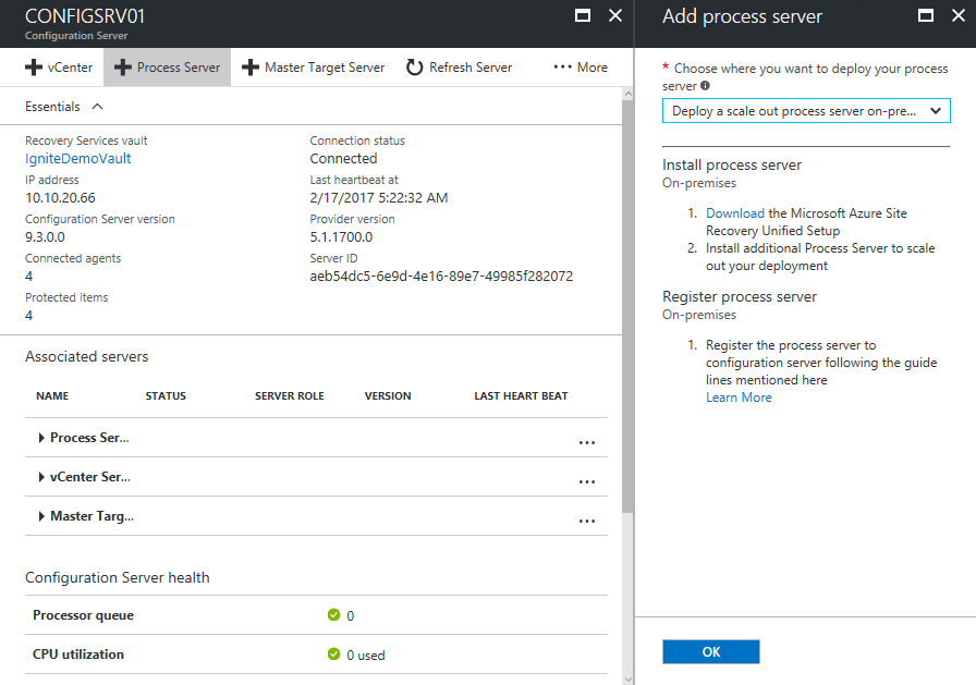 “添加服务器”页的屏幕截图。