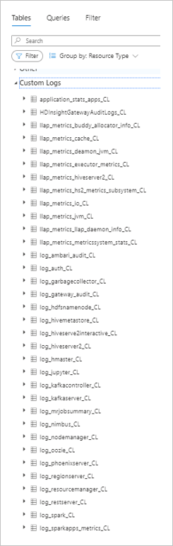 显示旧集成工作区视图的屏幕截图。