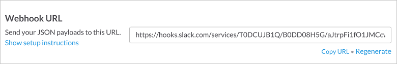 Slack WebHook