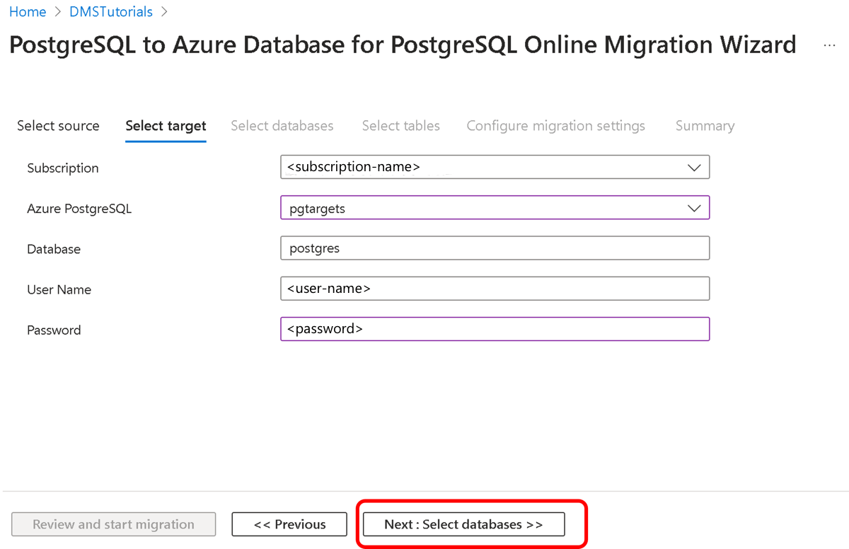 添加目标详细信息屏幕的屏幕截图。