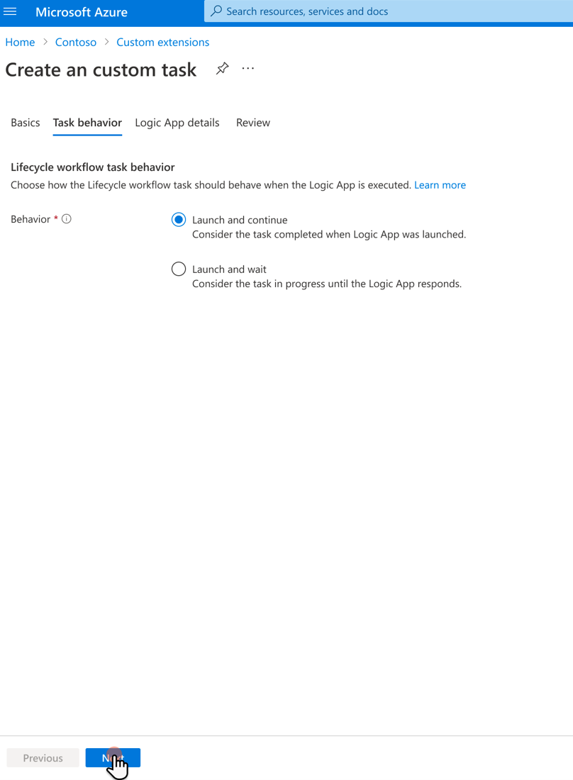 自定义任务部署方案的屏幕截图。