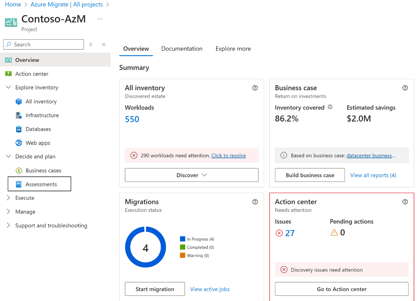 概述页面屏幕截图。