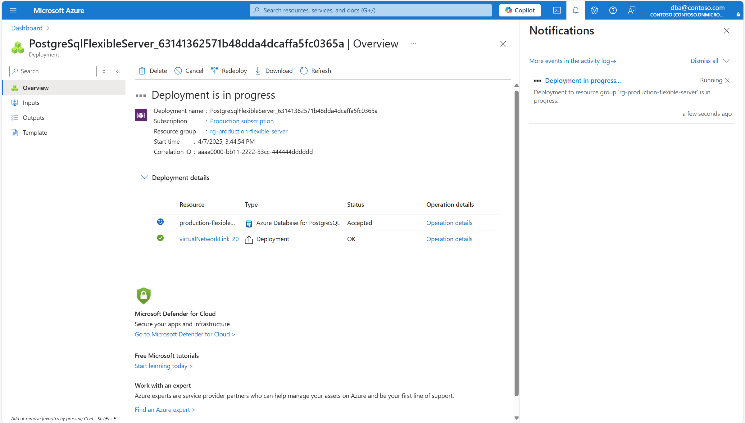 屏幕截图显示正在保存网络设置的服务器。