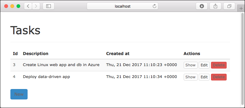 Ruby on Rails 成功连接到 Postgres