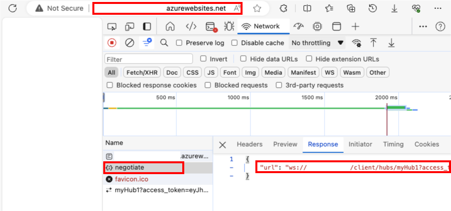 该屏幕截图显示如何从 Web 应用获取访问令牌。