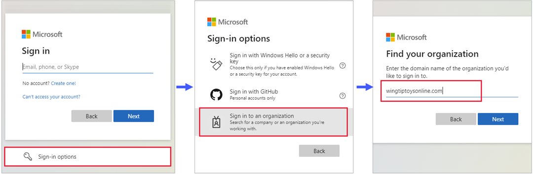 Microsoft Entra B2B 邀请兑换流图的屏幕截图。