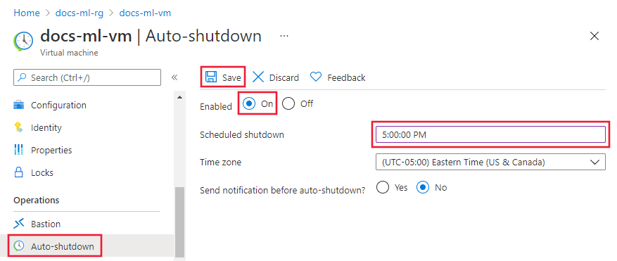 autoshutdown 选项的屏幕截图。