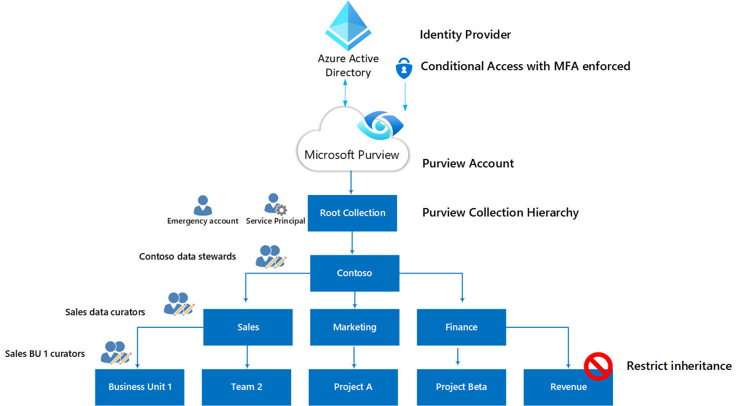 显示 purview 访问管理Microsoft的屏幕截图。