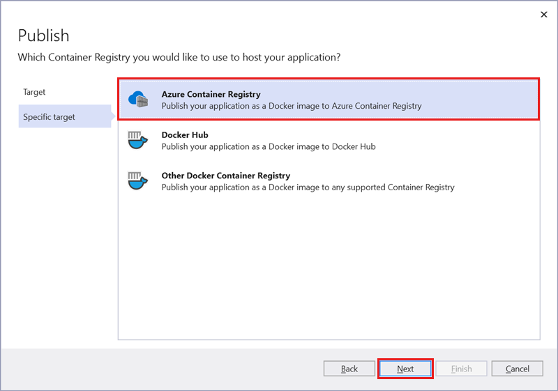 显示“从项目概述发布”窗格的屏幕截图。
