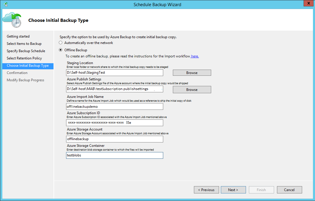 屏幕截图显示如何导入页面。