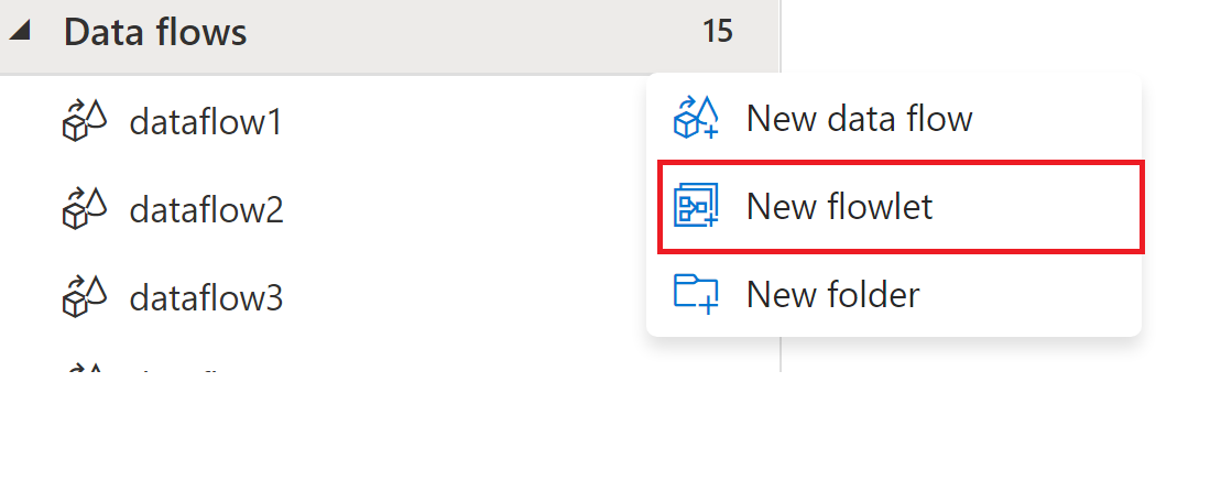 如何创建 flowlet 的截图