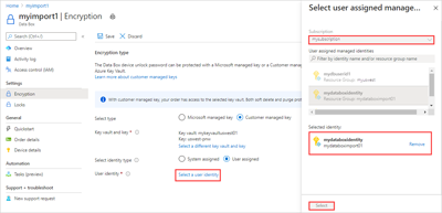 显示键选择选项的屏幕截图。