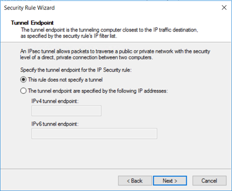 选择传输模式的屏幕截图。