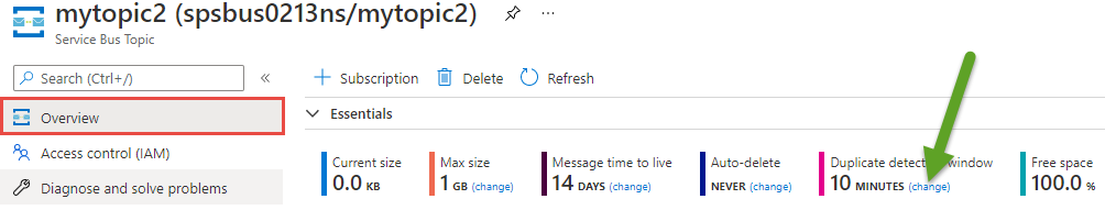 设置主题的重复检测窗口大小