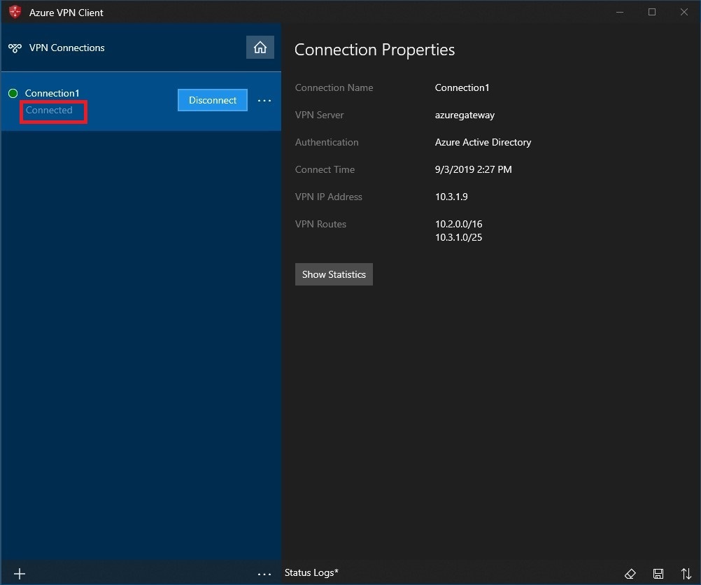 屏幕截图显示连接已建立。