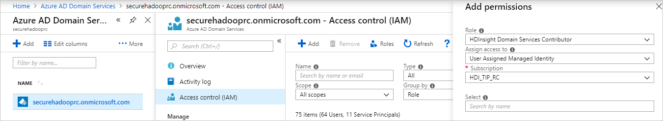 Azure Active Directory 域服务访问控制